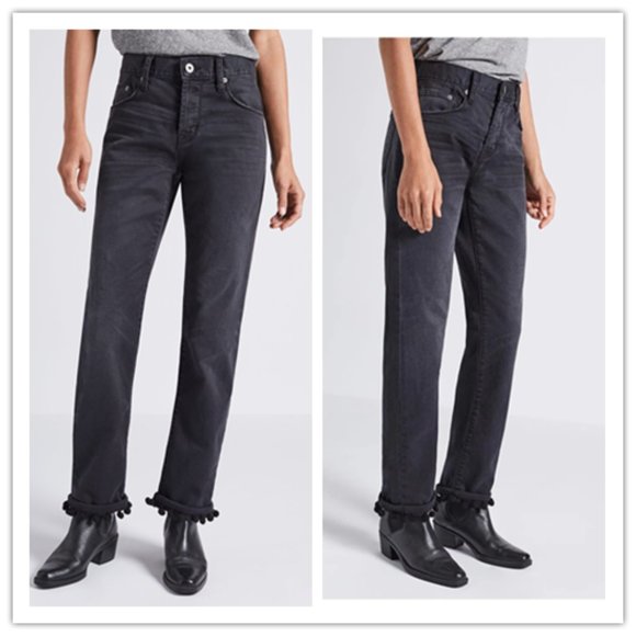 Current/Elliott THE CROPPED STRAIGHT JEANS - Picture 3 of 4